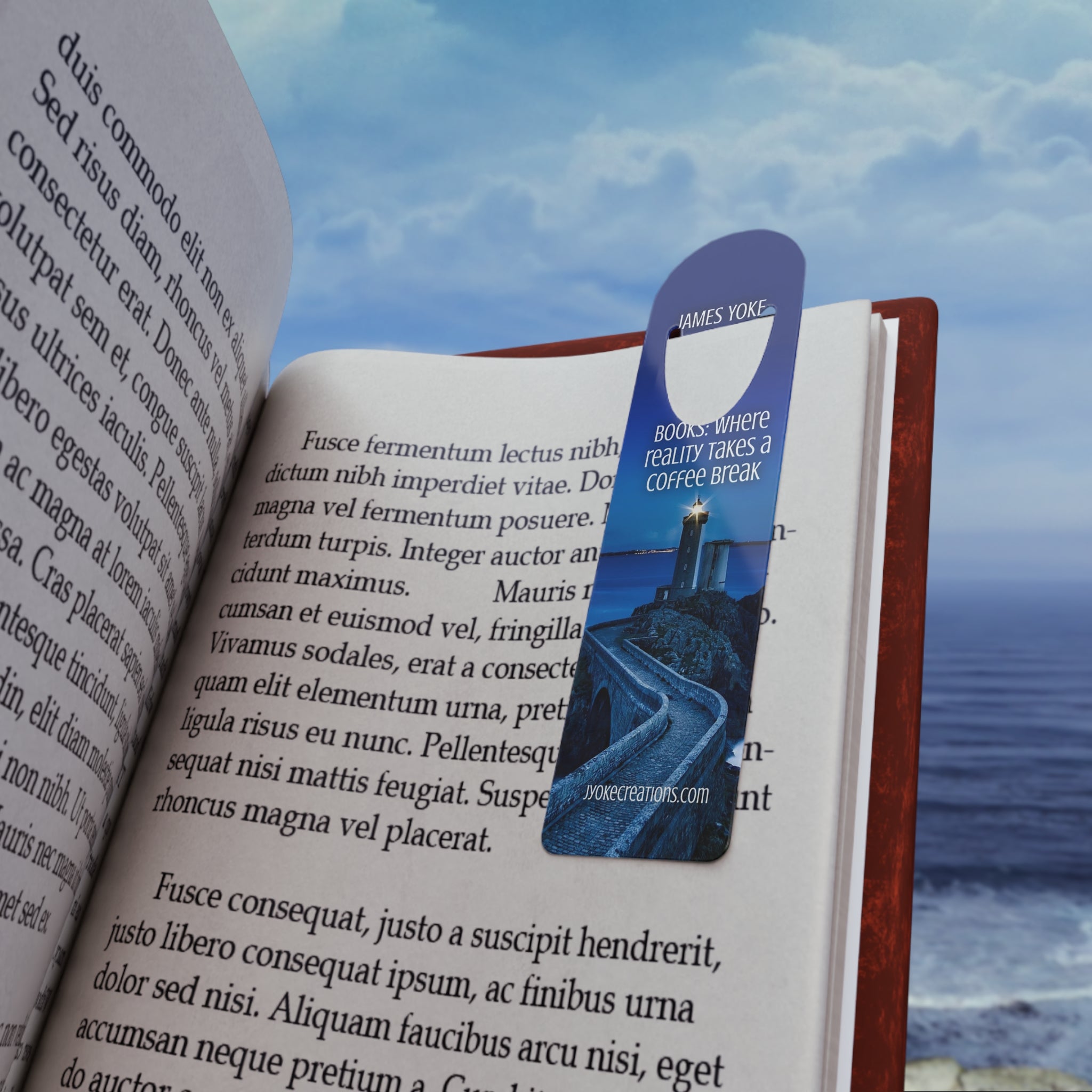 James Yoke Coastal Lighthouse Bookmark