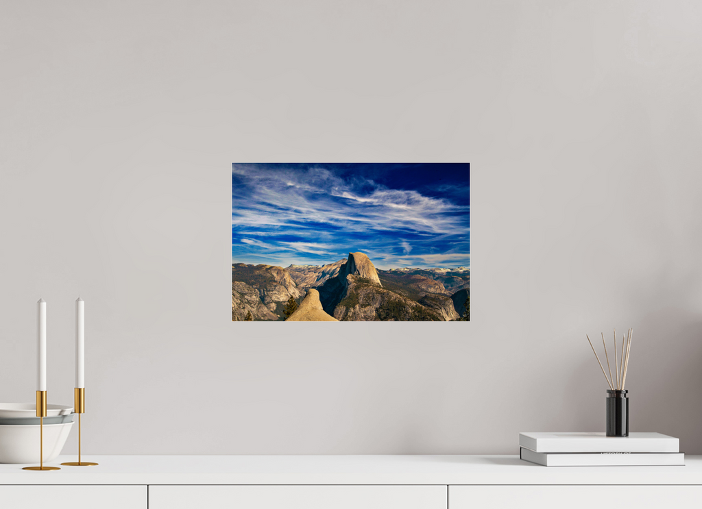 15 x 10″, Photo Print Under Acrylic Glass Yosemite Mountain Majesty  Scenic Wilderness Wall Art