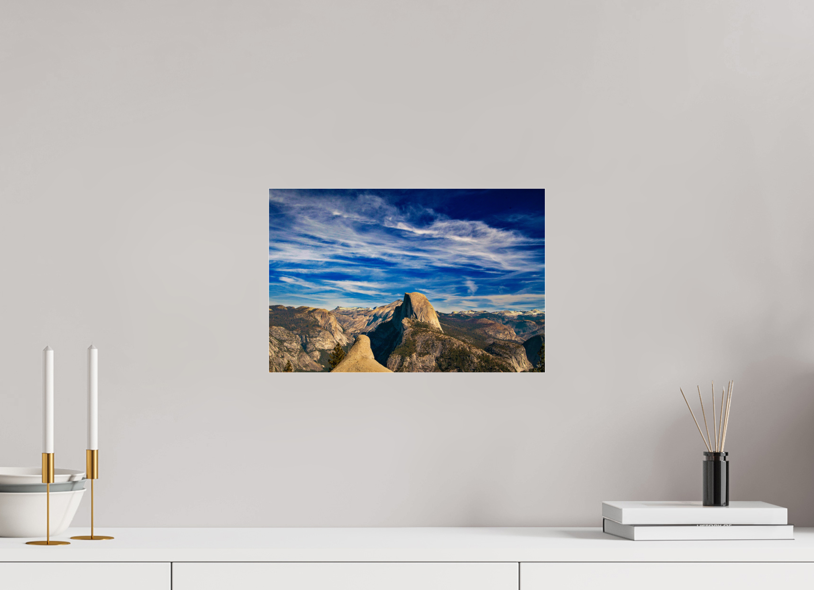 15 x 10″, Photo Print Under Acrylic Glass Yosemite Mountain Majesty  Scenic Wilderness Wall Art