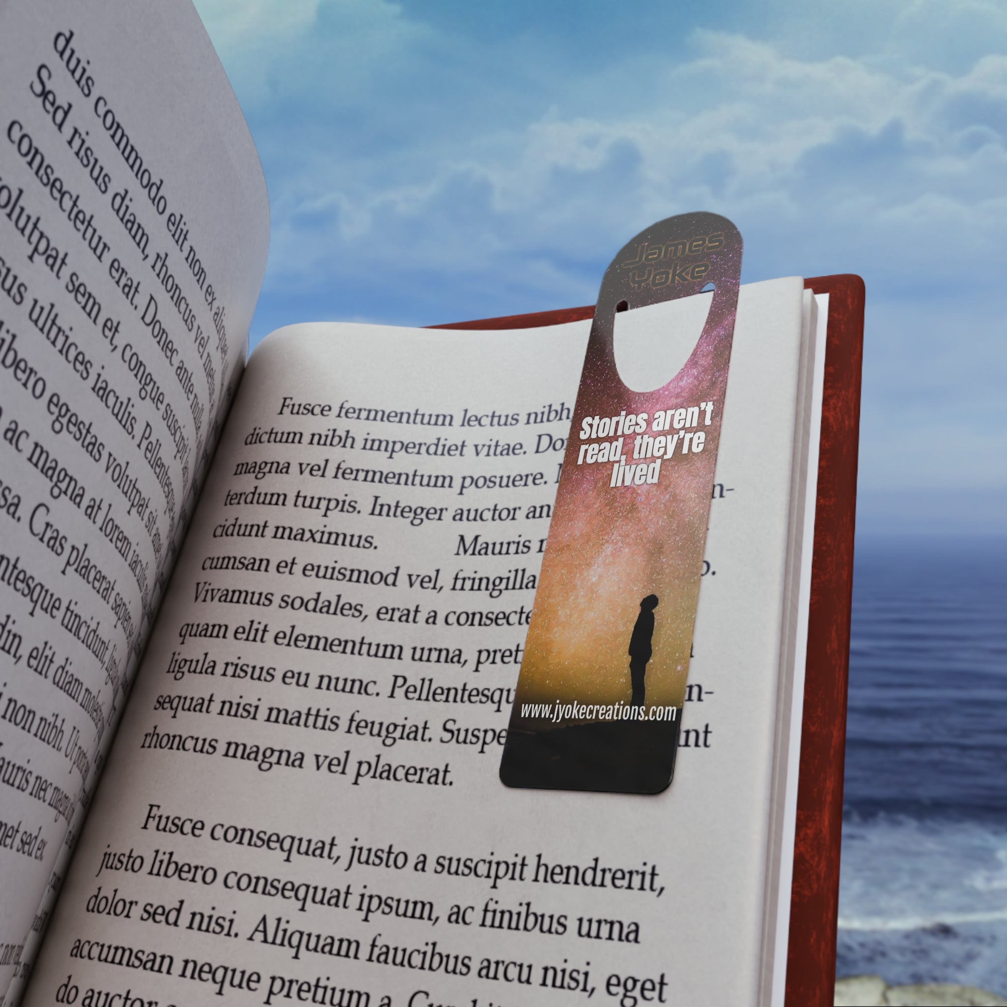 Galaxy Dreamscape Bookmark – James Yoke Creations