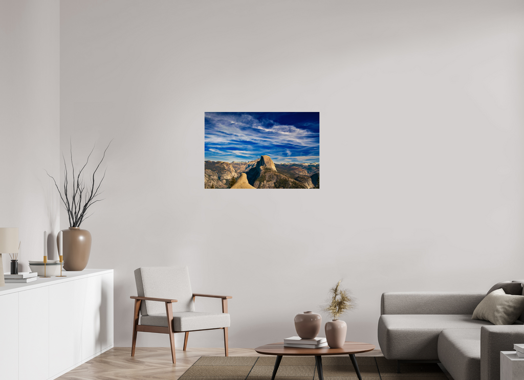 36 x 24″, Photo Print Under Acrylic Glass Yosemite Mountain Majesty  Scenic Wilderness Wall Art