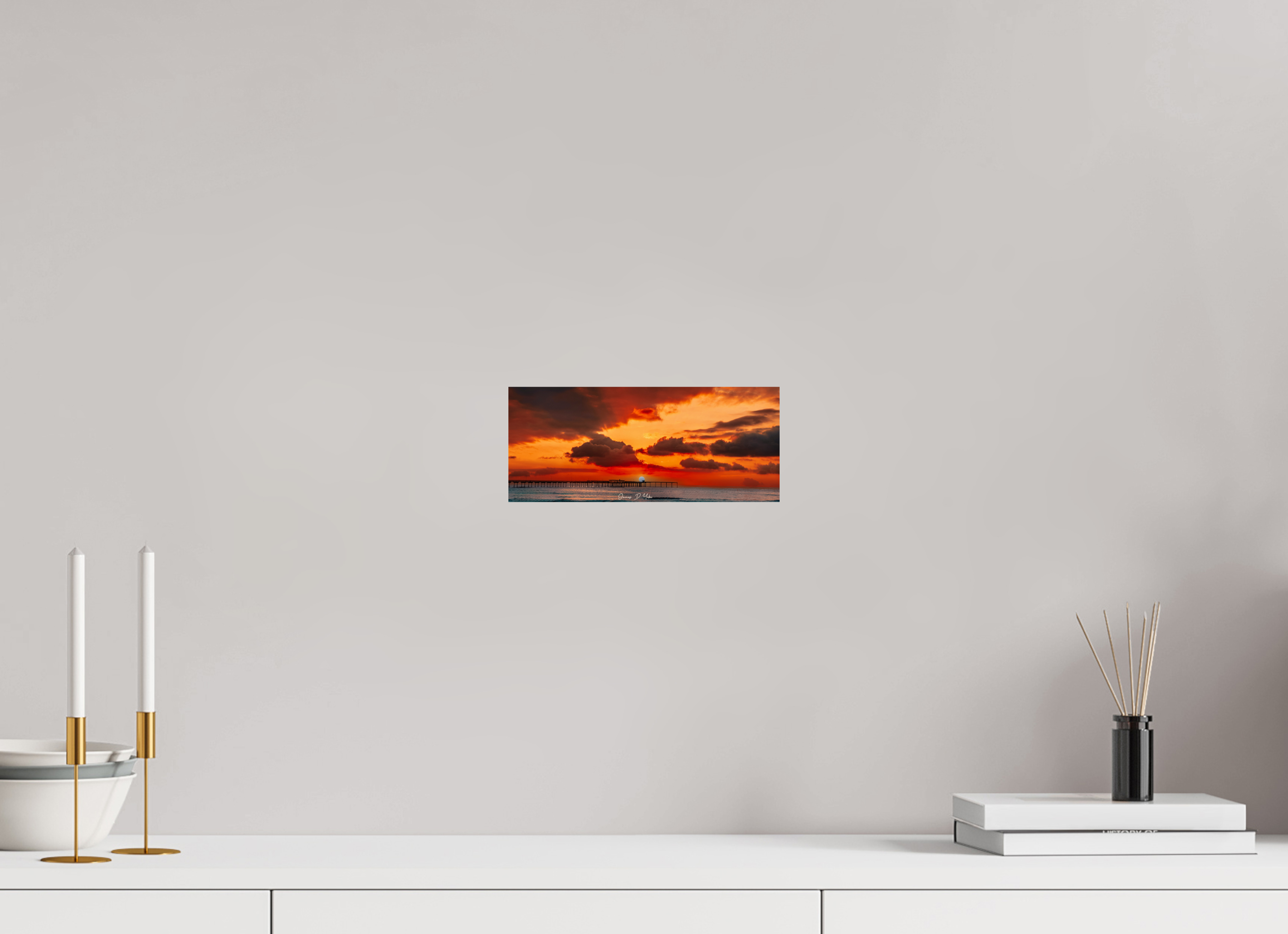 Ocean Beach San Diego Sunset Wall Art Print – Coastal Photography