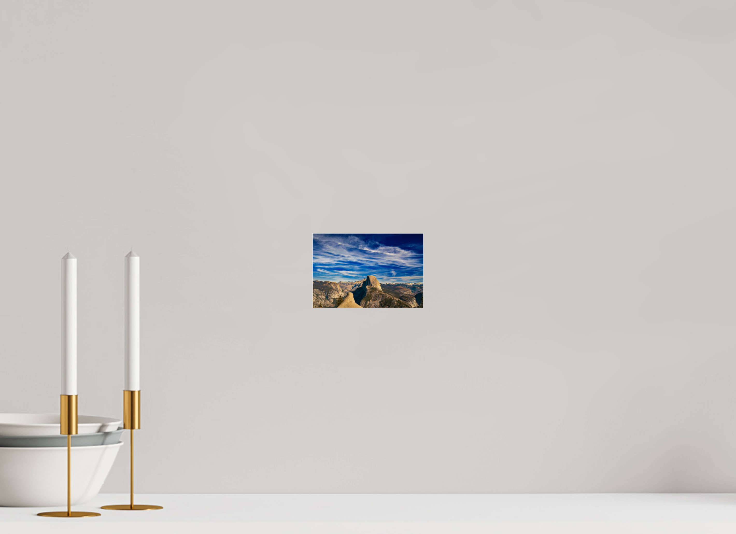 6 x 4″, Photo Print Under Acrylic Glass Yosemite Mountain Majesty  Scenic Wilderness Wall Art