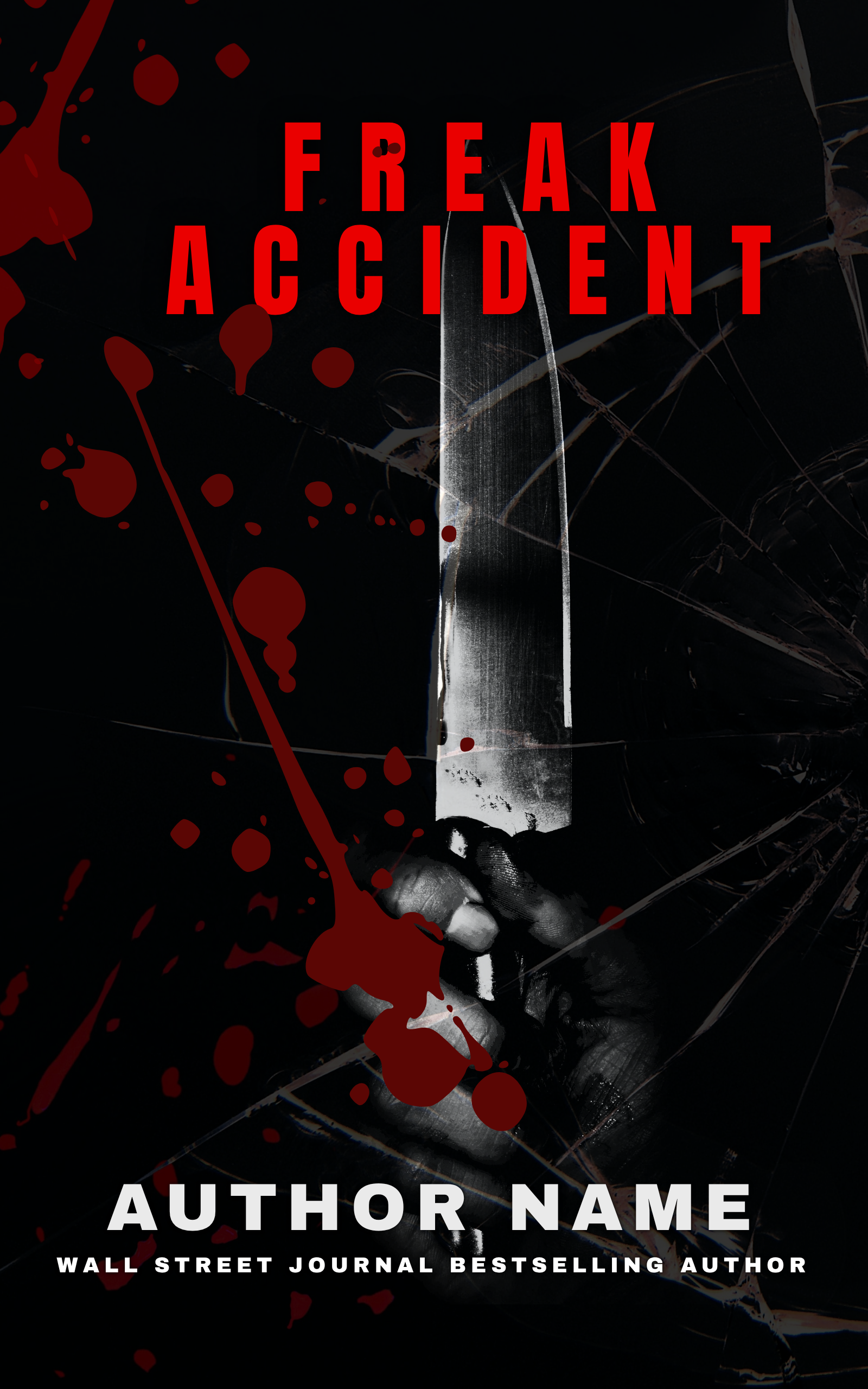 Horror Book Cover Design Template