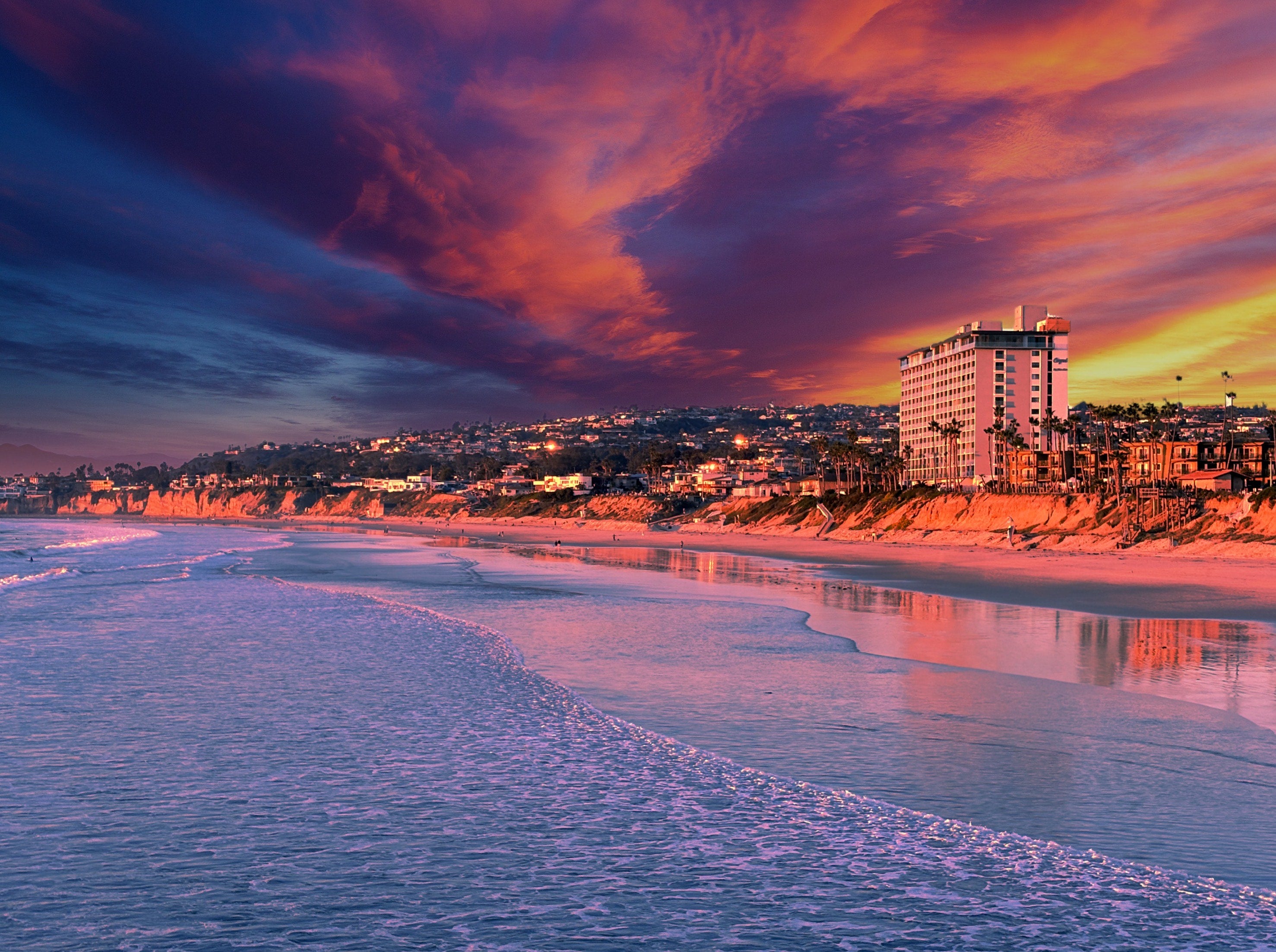 Pacific Beach Sunset – San Diego Giclée Wall Art Print