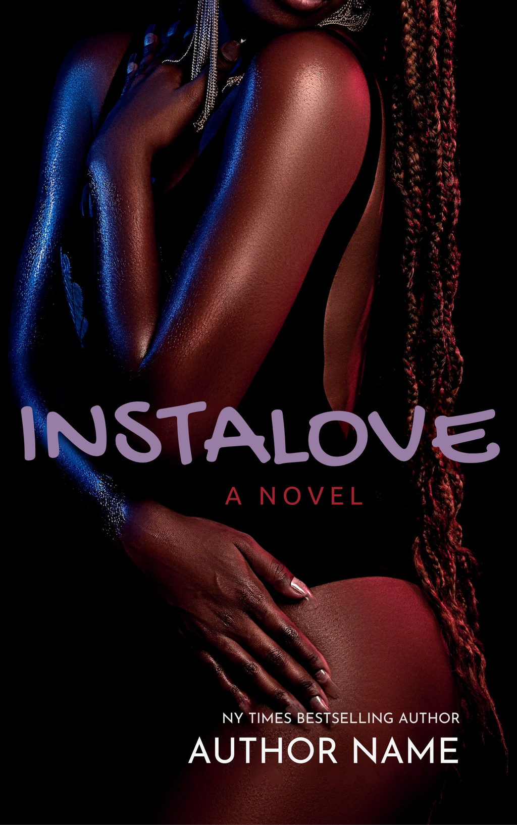 Editable Romance Novel Book Cover Template – Customizable Design for Authors- Product of The Month