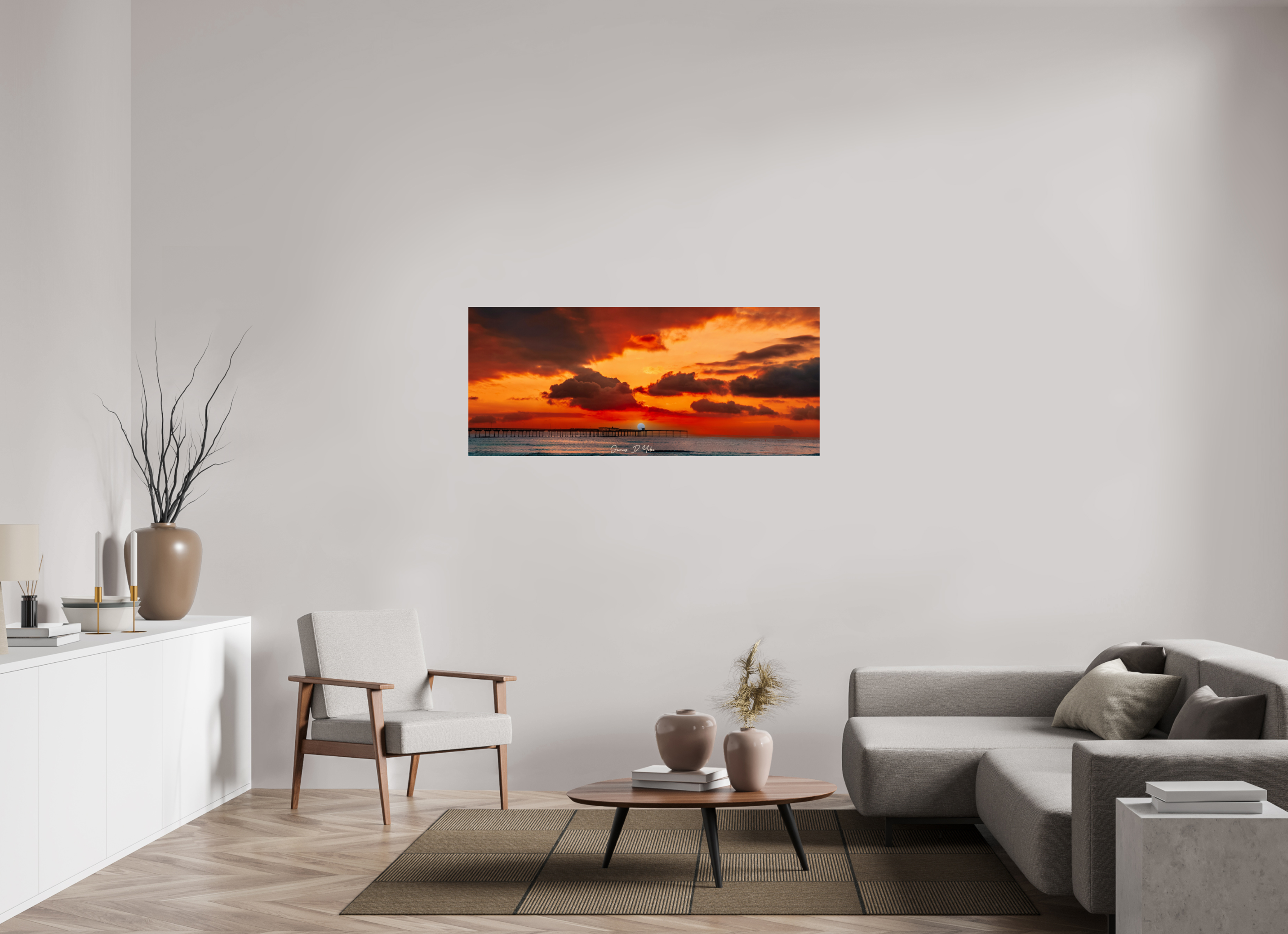 Ocean Beach San Diego Sunset Wall Art Print – Coastal Photography