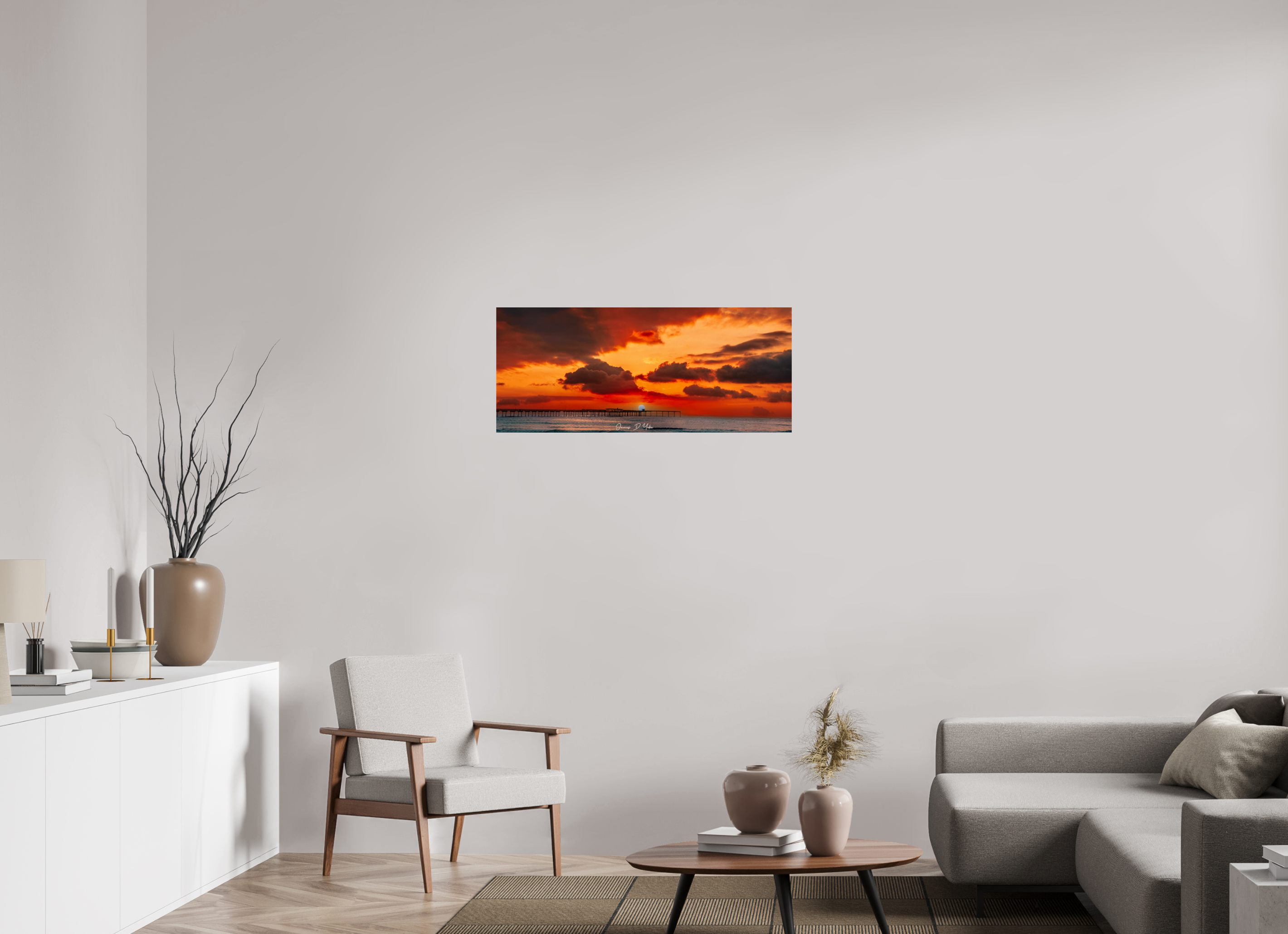 Ocean Beach San Diego Sunset Wall Art Print – Coastal Photography